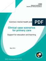 Clinical Case Scenarios For Primary Care: Common Mental Health Problems