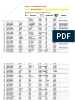 Bus Schedule