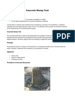 Concrete Slump Test