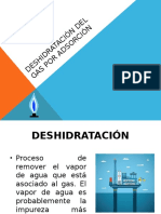 Deshidratación Del Gas Por Adsorción