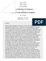 Michigan v. Tyler, 436 U.S. 499 (1978)