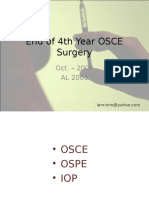 OSCE Surgery Latest