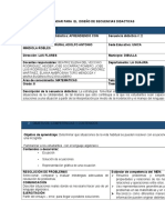 Formato Estandar 2. para El Diseño de Secuencias Didacticas Grupo Innovacion