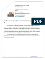 Load Bearing Capacity Analysis of Collapsed Maxima Shopping Center Trusses