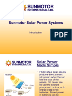 Sunmotor Solar Power Systems