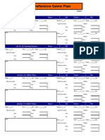 2007 Defensive Call Sheet