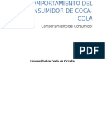 Comportamiento Del Consumidor de Coca-Cola