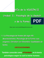 Unidad I Psicología de La Gestalt o de La Forma 1a. Parte Alumnos