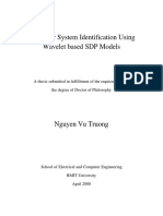 2008 - Nonlinear System Identification Using Wavelet Based SDP Models - THESIS - RMIT