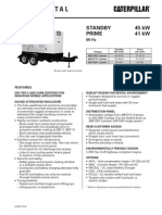 Caterpillar XQ45 Towable Diesel Generator Set