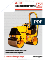 Catalogo Rodillos Vibratorios Compactadores Ar12 Ar20 Ar23 Ar40k r2000h MQ Rammax