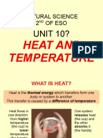 Natural Sciences. 2nd of ESO: Heat & Temperature