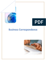 Business Correspondence