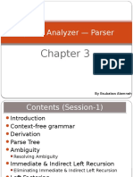 Chapter 3 - Syntax Analysis