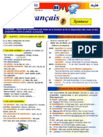 Français - Syntaxe PDF