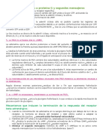 Receptores Acoplados A Proteína G y Segundos Mensajeros