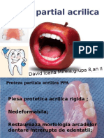 Proteza Partial Acrilica-Elemente Componente