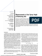 Measurements of The Spray Angle of Atomizing Jets: K.-J.Wu