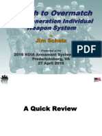 A Path To Overmatch: Next Generation Individual Weapon System by Jim Schatz