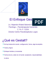 El Enfoque Gestalt