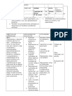 Planificación Unidad 1 4° y 5°