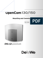 OpenCom 130 150 Install