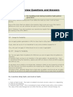 DFT Interview Questions and Answers: 1. Re: Handling Reset During Transition Fault Pattern Generation