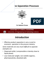 Membrane Separation Process