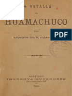 Batalla de Huamachuco. (1885) PDF