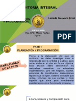 Auditoria Integral - Fase Nº1 Planeacion y Programacion.