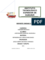 Reporte Del Funcionamiento Del Refrigerador