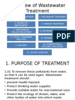 Overview of Wastewater Treatment