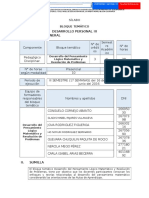 Silabo de Matematica