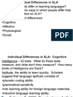 Individual Differences