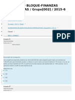 Primer Intento Quiz 2 Finanzas Corporativas