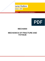 MECH4900 Course Outline S2 2015