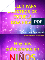 Taller para Maestros de Escuela Dominical