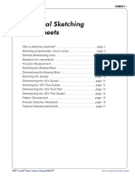 Technical Sketching Worksheets