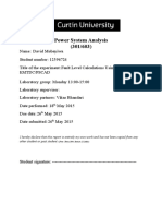 Power System Analysis Lab 5