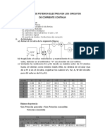 Balance de Potencia Electrica en Los Circuitos