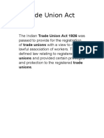 Trade Union Act 1926