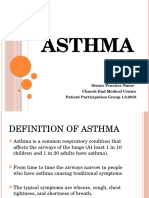 Asthma: Juan Vazquez Senior Practice Nurse Church End Medical Centre Patient Participation Group 1.3.2016