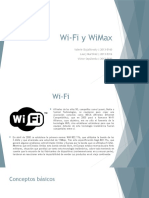 Wi-Fi y WiMax