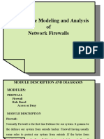 Performance Modeling and Analysis of Network Firewalls