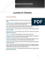 Glosario de Términos Navistar PDF