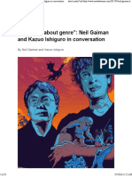 An Interview With Kazuo Ishiguro and Neil Gaiman