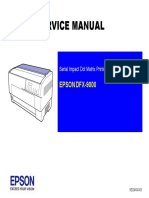 Epson DFX9000 Service Manual