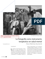 La Fotografía Como Instrumento Terapéutico en Salud Mental.