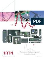 Transformer Voltage Regulator: Instructions Manual