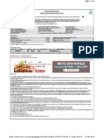 Irctcs E-Ticketing Service Electronic Reservation Slip (Personal User)